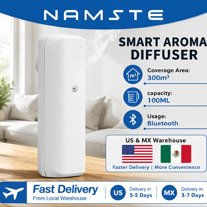 Home Fragrance Oud - NAMSTE Aromatic Oil Diffuser Bluetooth Fragrance