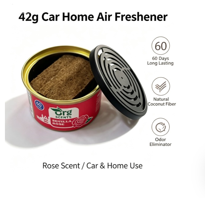 Home Fragrance Logo - 42g Car Air Freshener Solid Perfume