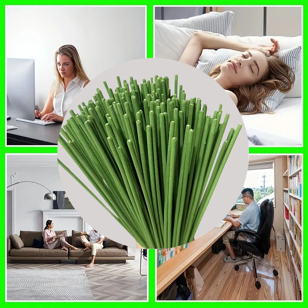 Home Fragrance Oud - Reed Diffuser Sticks Lemongrass Aromatherapy Bamboo