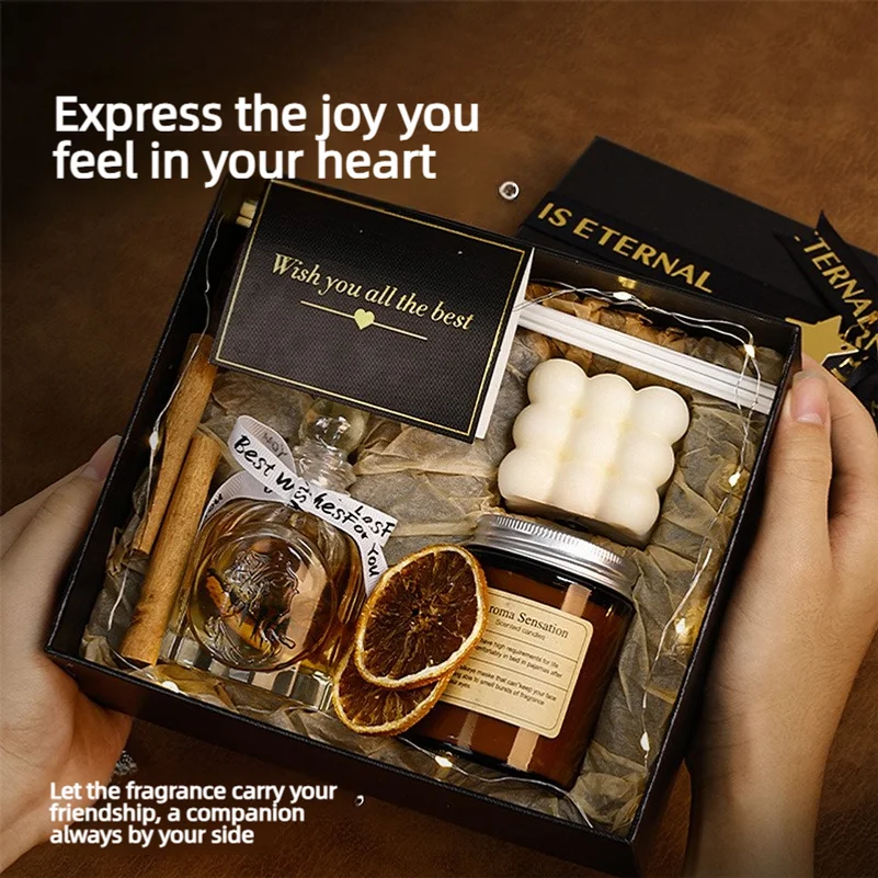 Scented gift box, soy wax frag - đánh giá và giá Home Fragrance Usa