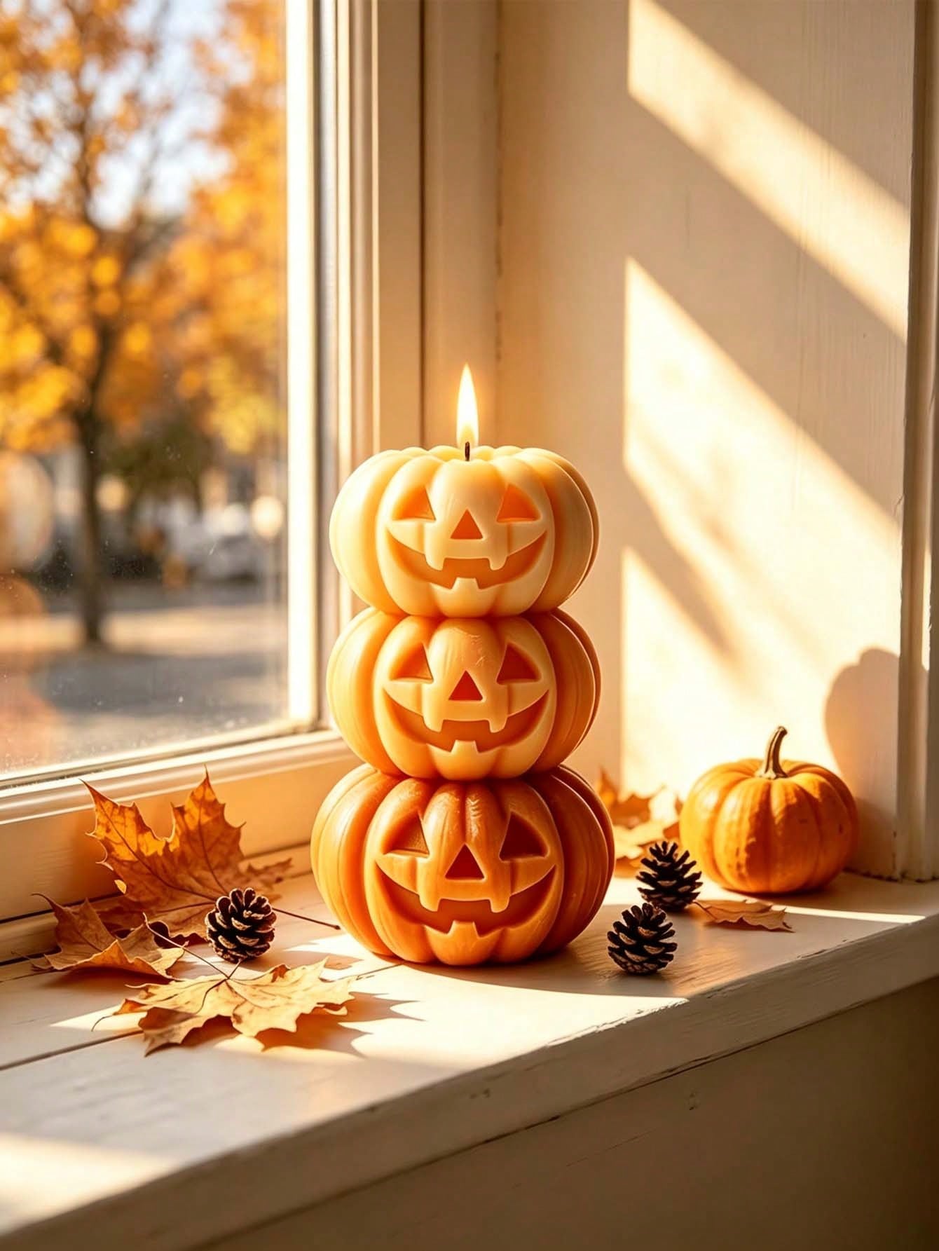 1pc Halloween 3-Layer Pumpkin  - đánh giá và giá Home Fragrance Usa