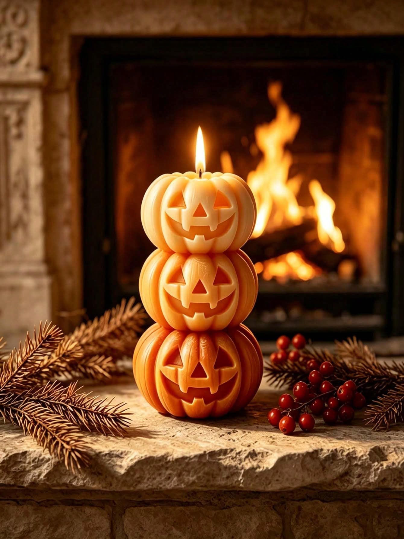 1pc Halloween 3-Layer Pumpkin  - đánh giá và giá Home Fragrance Usa